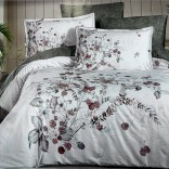 Спален луксозен комплект ПАМУК САТЕН 300TC - СИАГО зелено